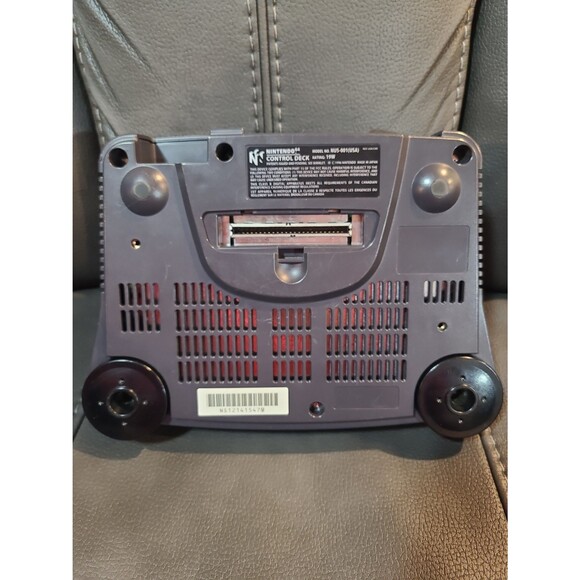 Nintendo 64 N64 Console with Jumper Pak, Power and AV Cords, and Controller - Picture 11 of 12